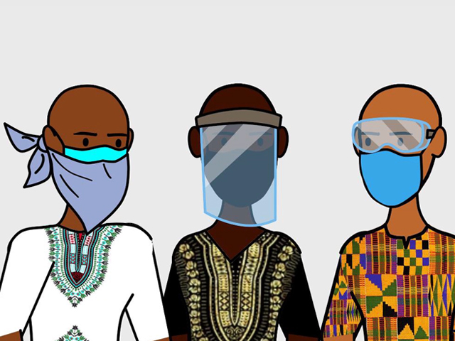 Properly Using Facemasks - Ghana Version