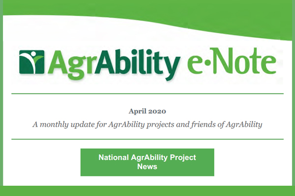 AgrAbility eNote April 2020